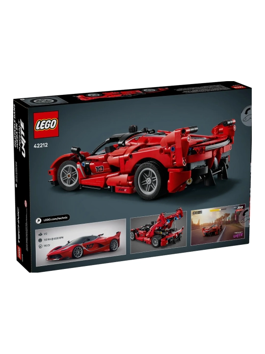 Конструктор LEGO Technic Ferrari FXX K 42212, 897 деталей