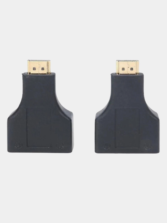HDMI Ethernet balun udlinyatel 1080p, RJ45 CAT5e/CAT6, 30 m, TX+RX to‘plam