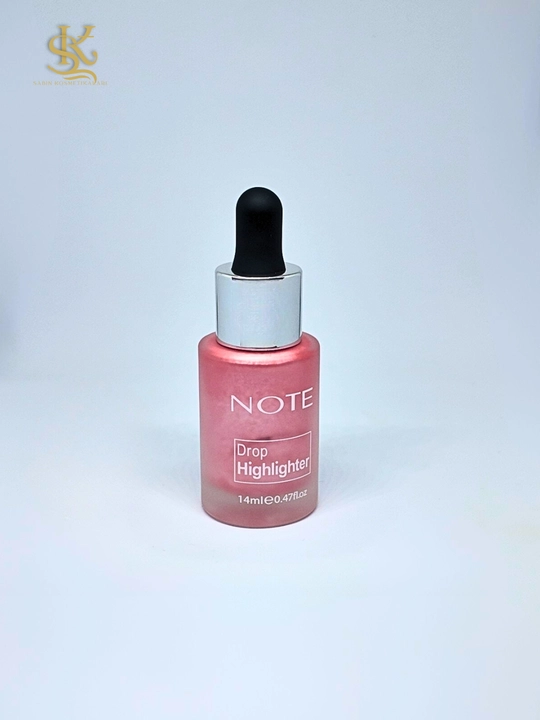 Tabiiy yorqinlik va yorqinlik effekti, suyuq yuz xaylayteri, yorqinligi - NOTE Drop Highlighter