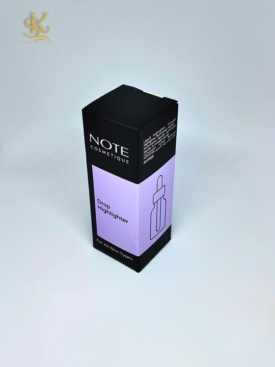 Tabiiy yorqinlik va yorqinlik effekti, suyuq yuz xaylayteri, yorqinligi - NOTE Drop Highlighter