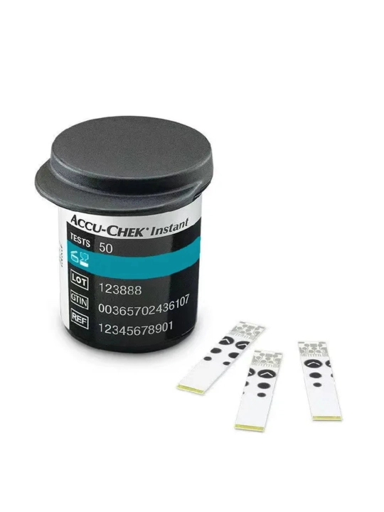 Akku-Chek Instant test-qatorlari, 50 ta