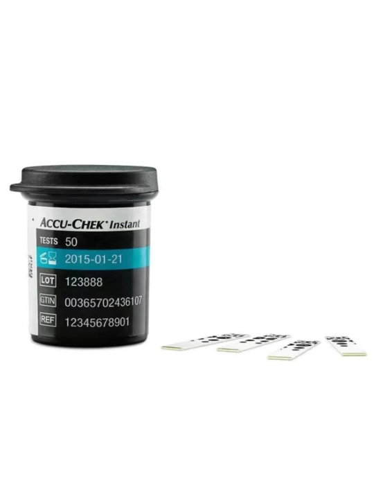 Akku-Chek Instant test-qatorlari, 50 ta
