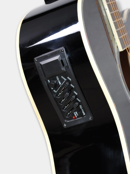 Stiller universal akustik-elektr gitara, oʻlcham 41, kuchaytirgich + Premium MAX toʻplami