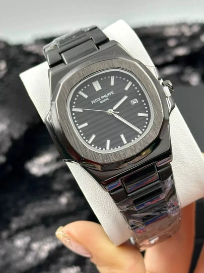 Классические мужские часы Patek Philippe Nautilus — MICRO1-PATEK27-ЧЕРНСТЕ