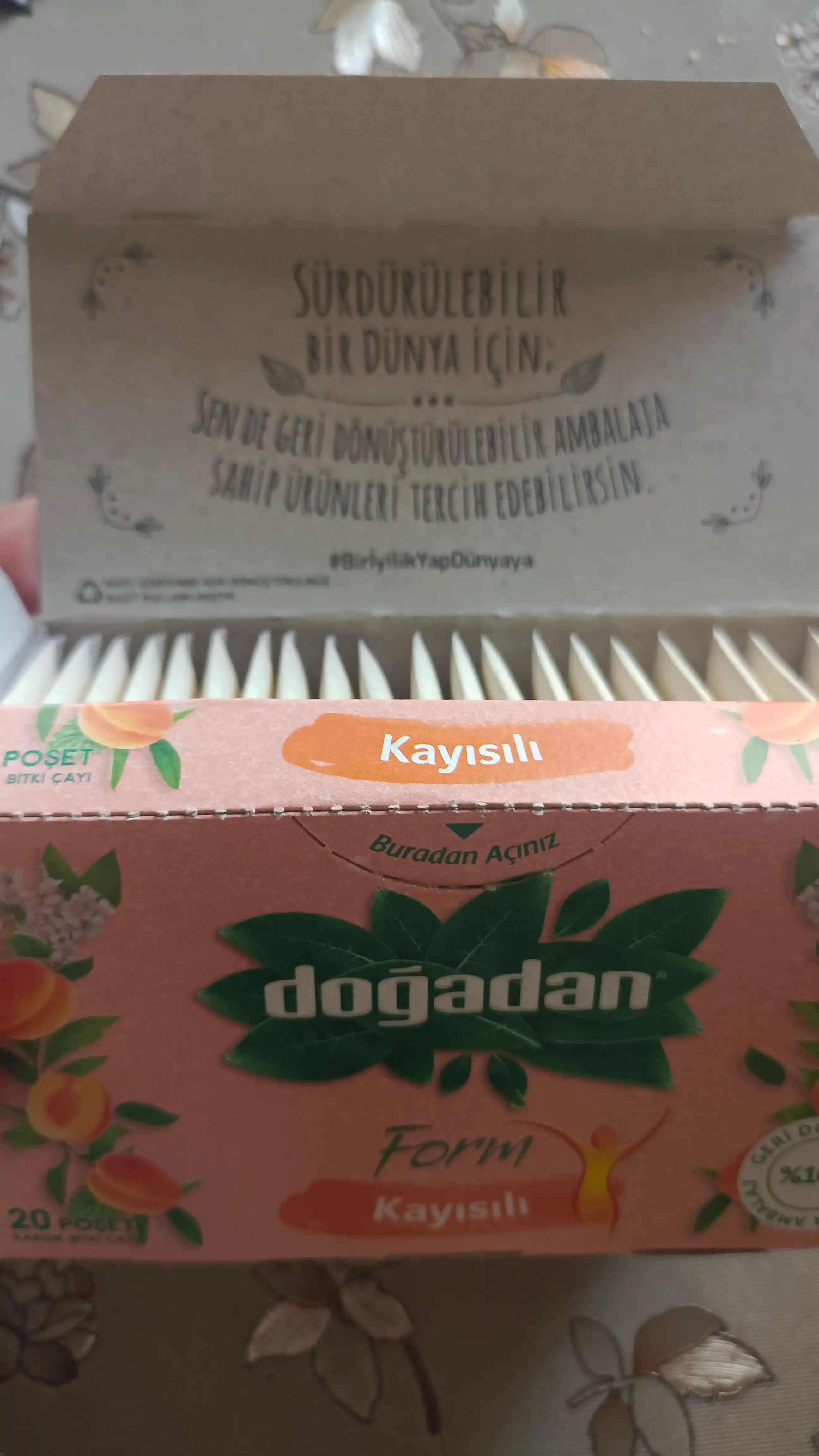 Турецкий чай для похудения Dogadan Form, 20 пакетиков, 6 видов