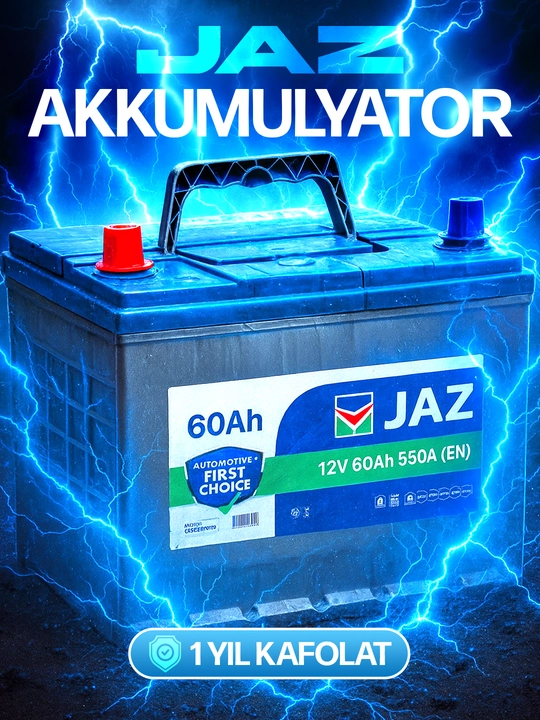 JAZ BATTERY - аккумуляторная батарея - джизакский аккумуляторный завод AJ - 1 год гарантии