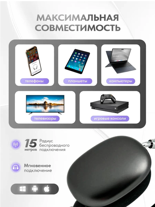 Simsiz quloqchinlar A.PODS MAX