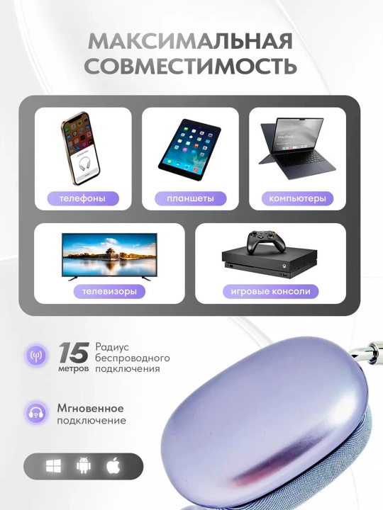 Simsiz quloqchinlar A.PODS MAX