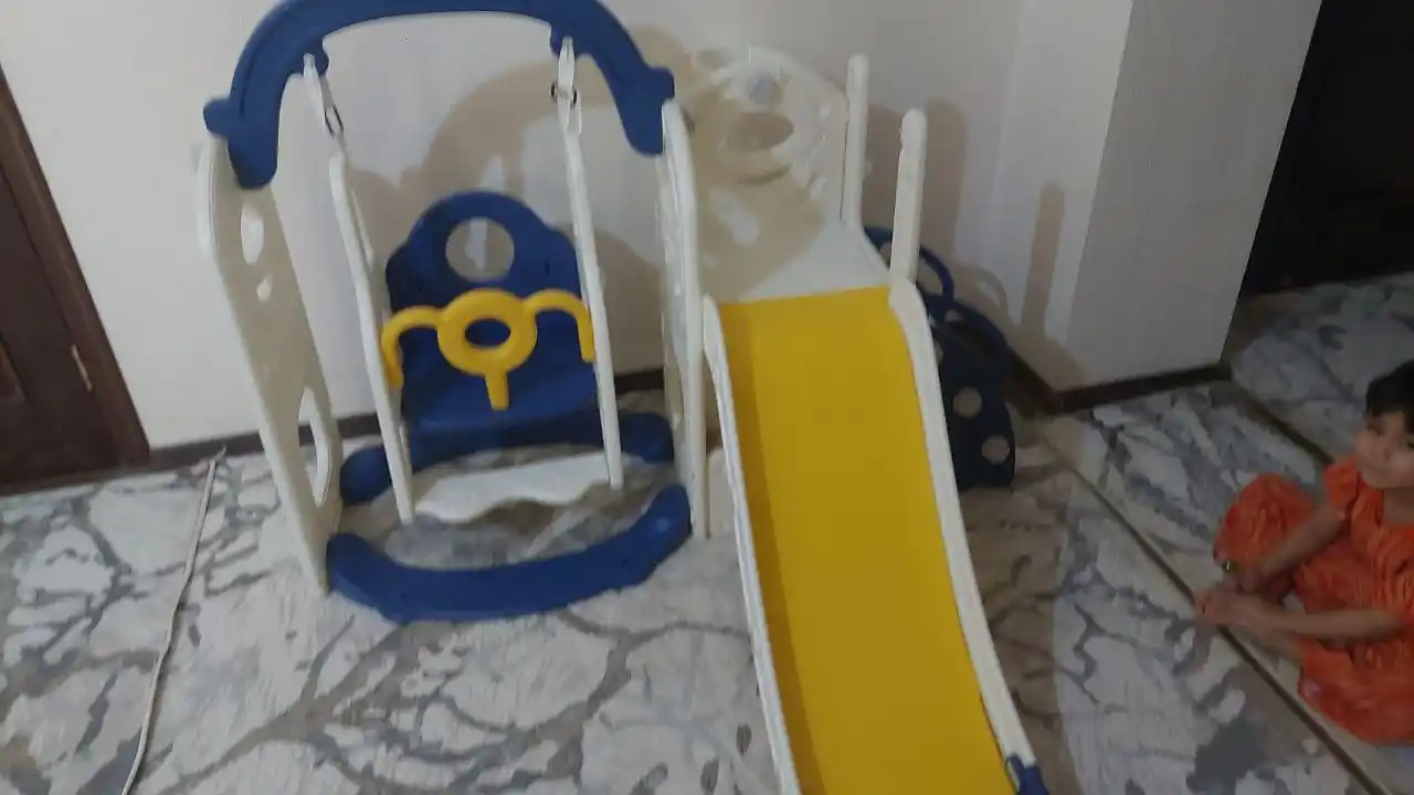 Игровая площадка для детей горка, качели, бассейн, баскетбольное кольцо, футбольные ворота
