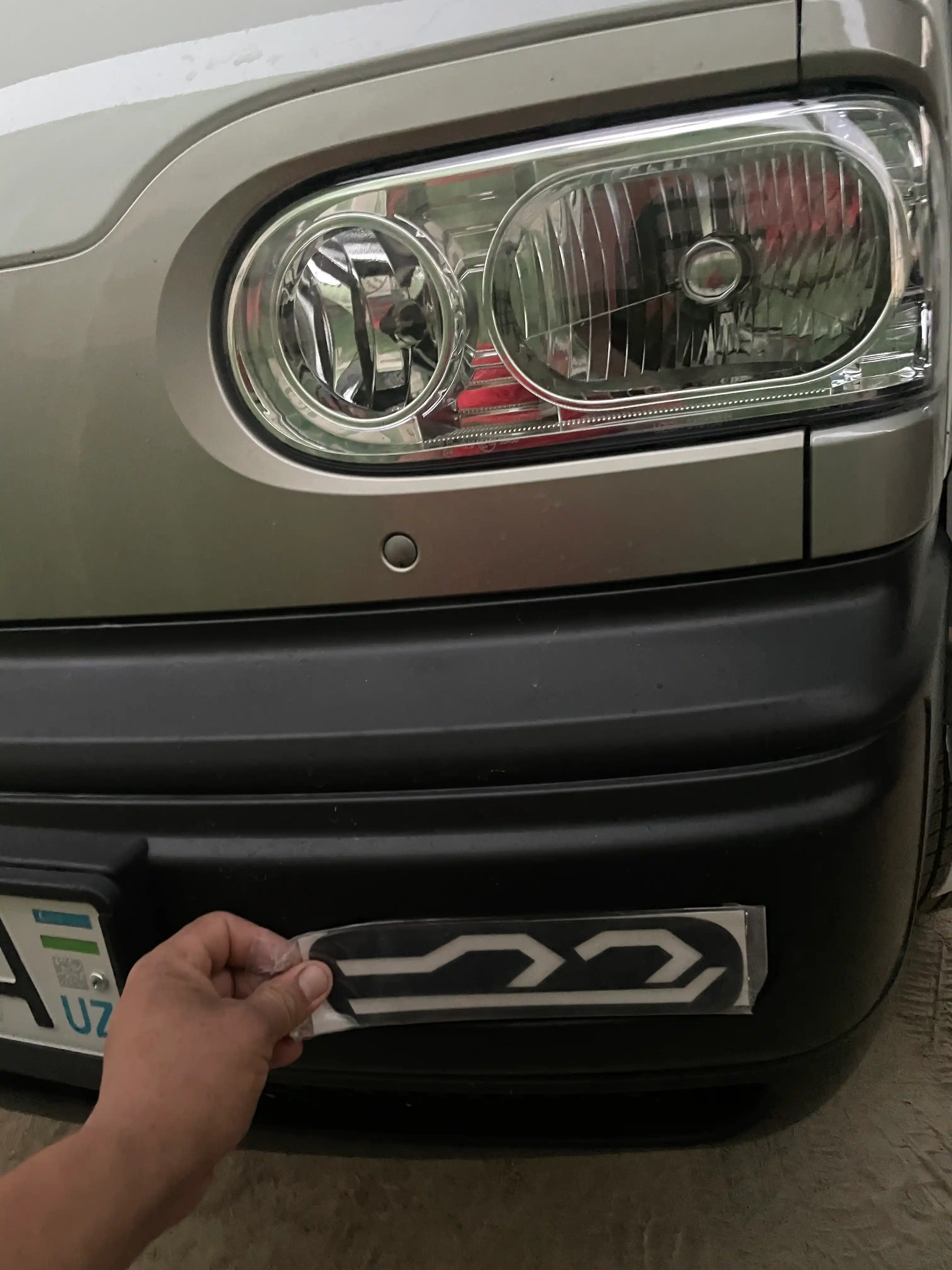 Damas uchun akril stiker, nakleyka, povorotnik, 2 dona