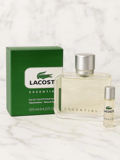 LACOSTE ESSENTIAL Парфюмированная вода для мужчин, 3 мл, 5 мл, 10 мл — NOVEPAR-LACOSTE-30ml
