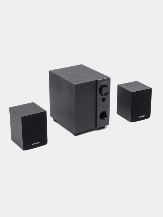 Sabvufer Microlab M-109 / 2.1 / 12 Вт RMS (2×3,5 Вт + 5 Вт) / AUX / RCA / MDF korpus - 