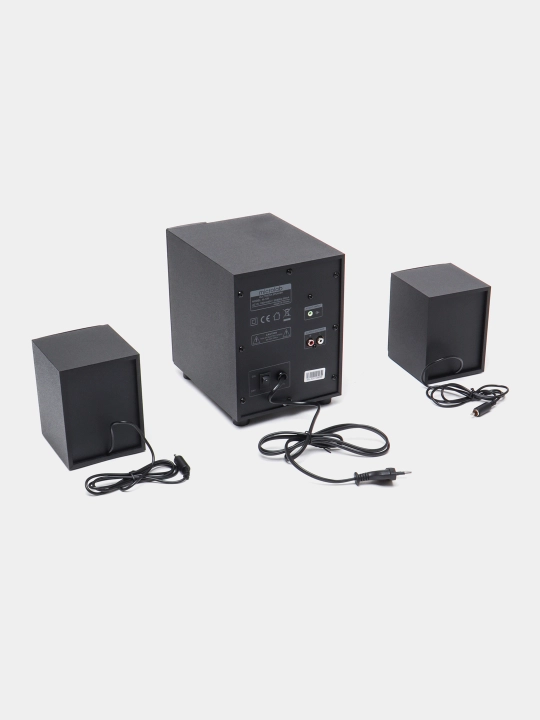 Sabvufer Microlab M-109 / 2.1 / 12 Вт RMS (2×3,5 Вт + 5 Вт) / AUX / RCA / MDF korpus
