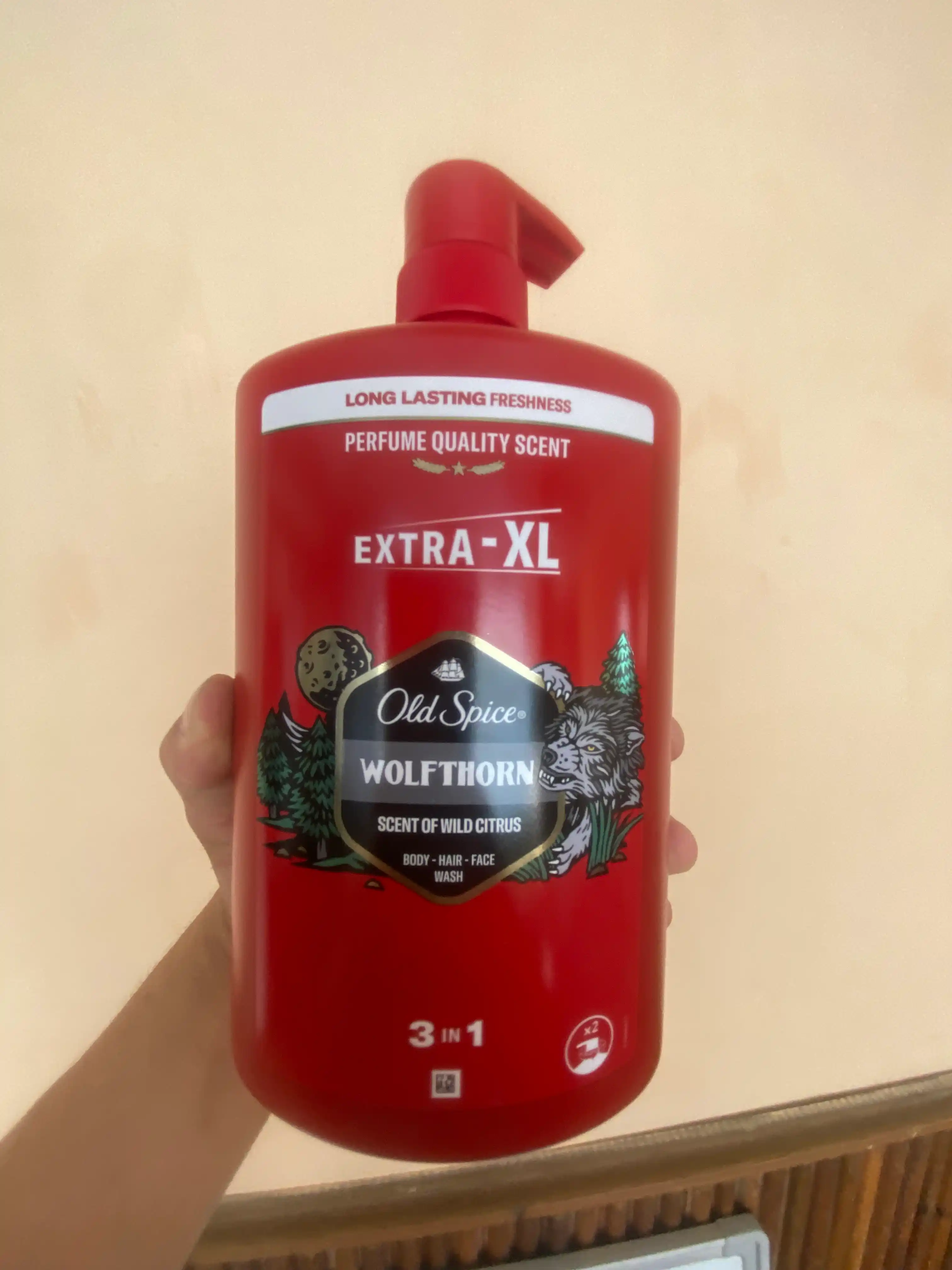 Old Spice гель для душа 3в1 Wolfthorn, 1л
