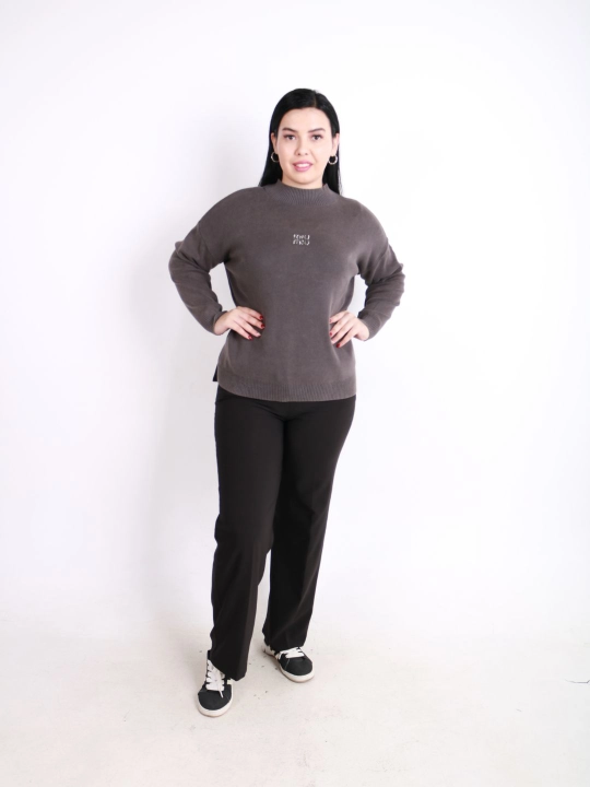 Ayollar uchun kaşmir sviter, L–XL o'lcham, issiq va qulay pullover