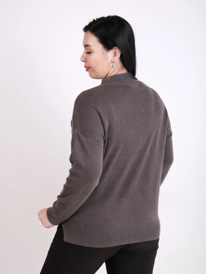 Ayollar uchun kaşmir sviter, L–XL o'lcham, issiq va qulay pullover