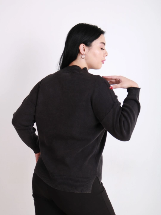 Ayollar uchun kaşmir sviter, L–XL o'lcham, issiq va qulay pullover