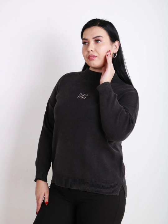Ayollar uchun kaşmir sviter, L–XL o'lcham, issiq va qulay pullover