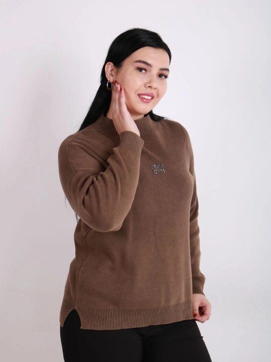 Ayollar uchun kaşmir sviter, L–XL o'lcham, issiq va qulay pullover