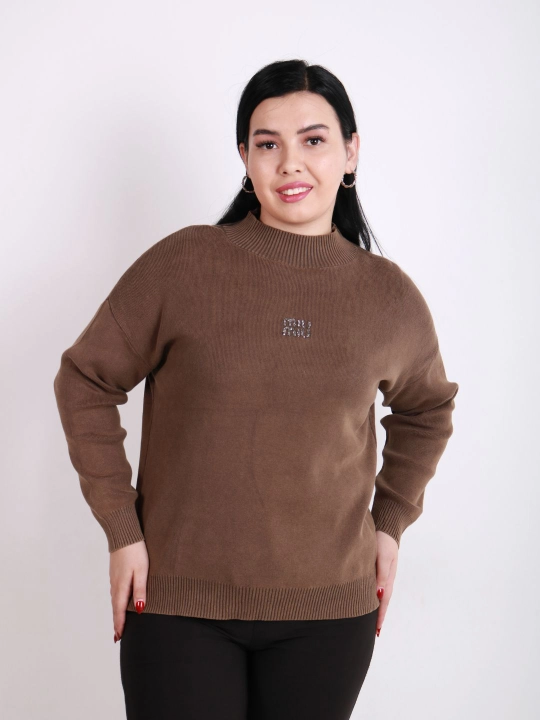 Ayollar uchun kaşmir sviter, L–XL o'lcham, issiq va qulay pullover