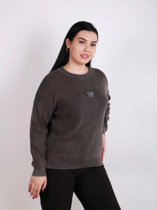 Kashmir tikilgan ayollar sviteri, L-XL universal o‘lcham