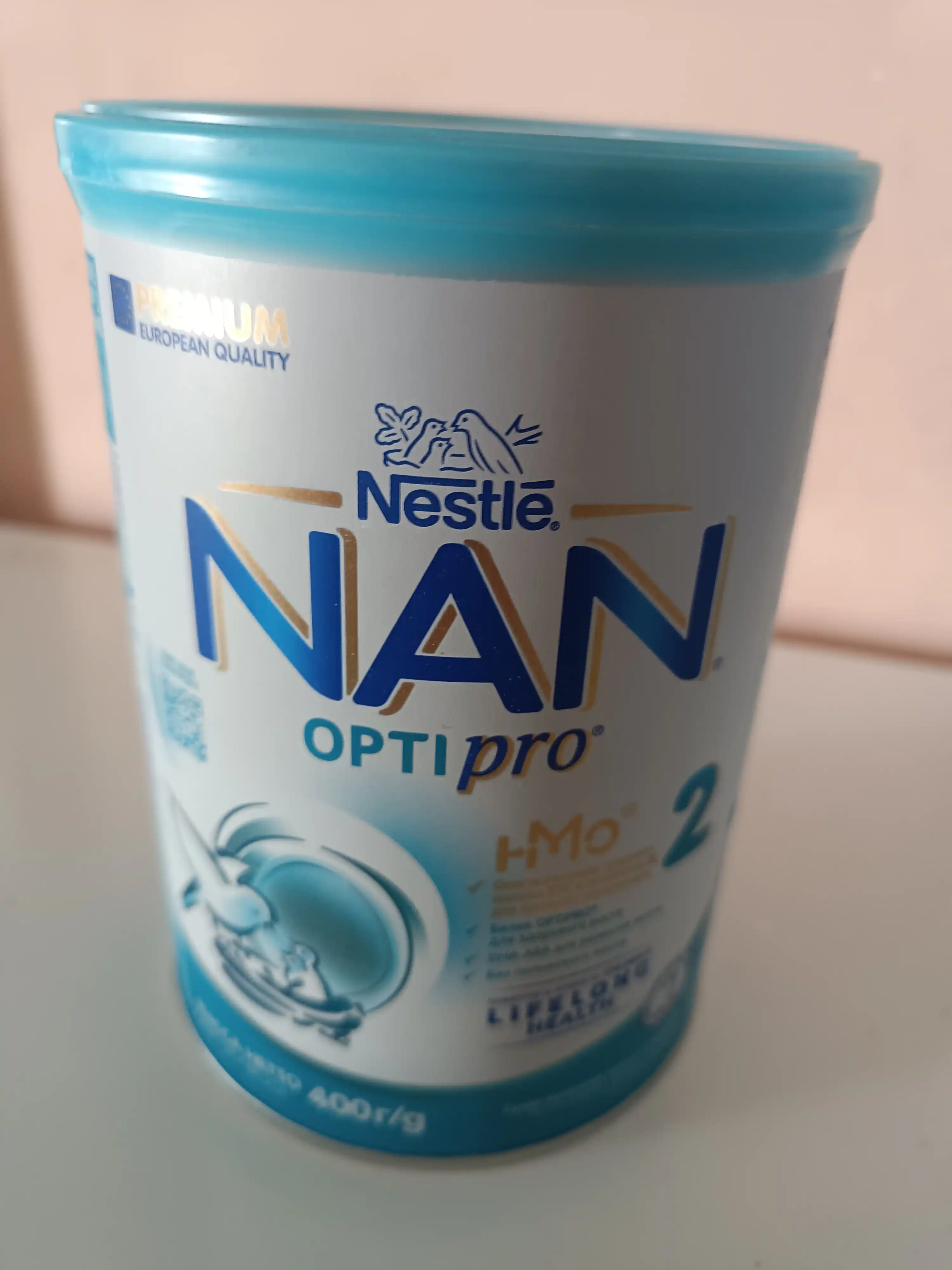 Sut aralashmasi Nan 2, oligosakkaridlar bilan, 800 gr