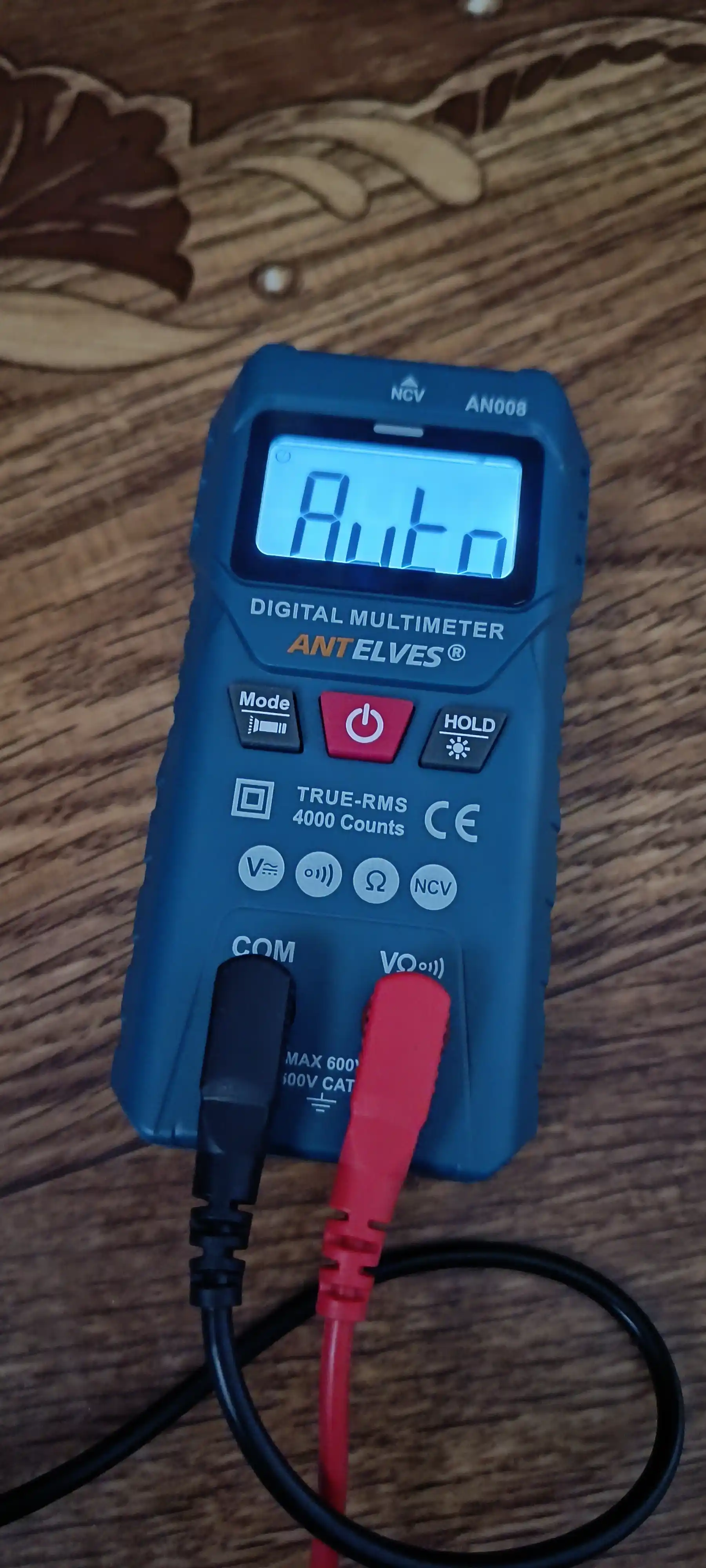 Raqamli avtomatik multimetr, tester, NCV