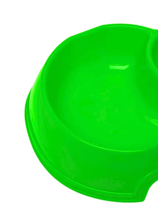 Mushuk va itlar uchun qo‘sh idish, 25 * 19.5 * 6.5 sm