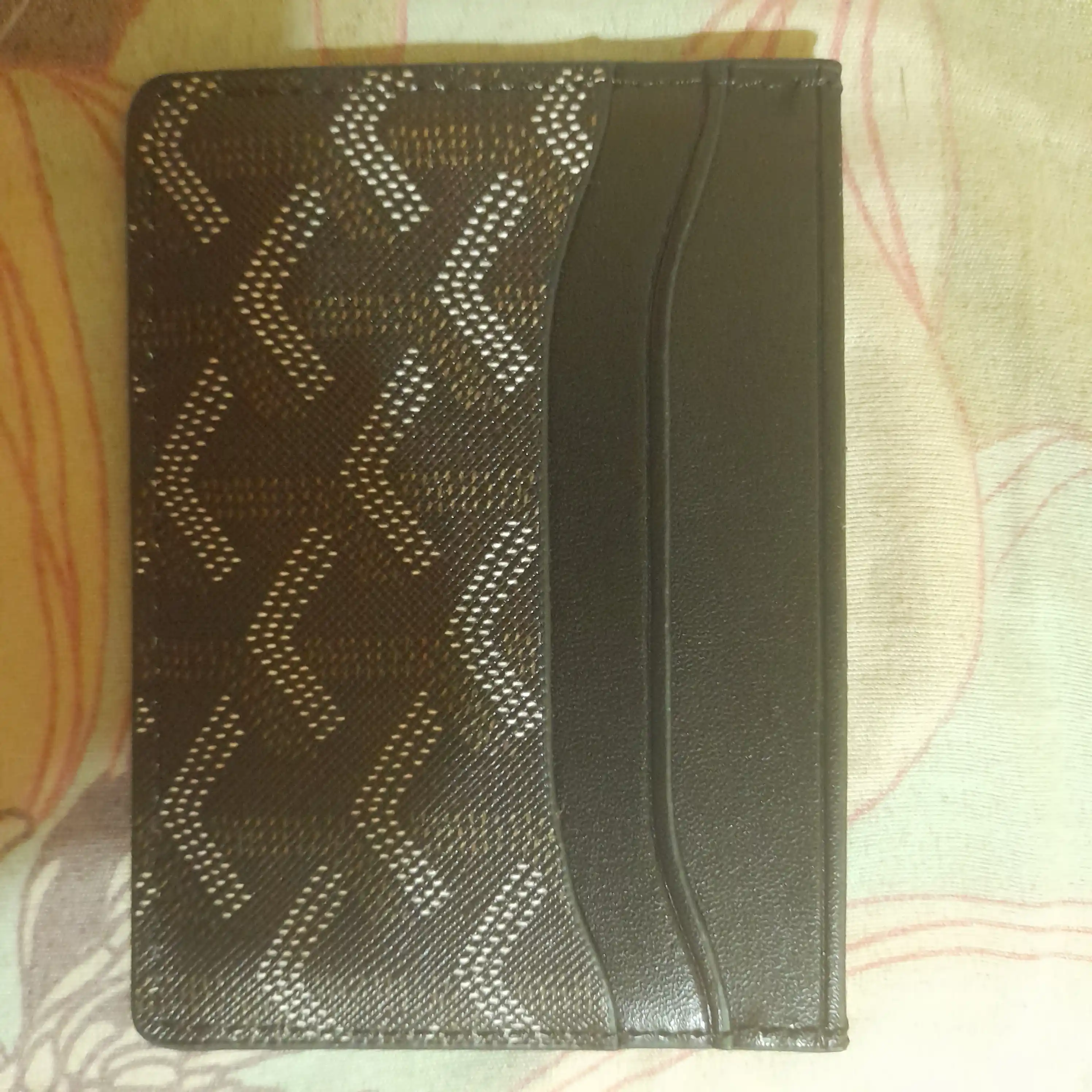 Кошелек Goyard: для карт, паспорта, удостоверения личности, визиток, без коробки