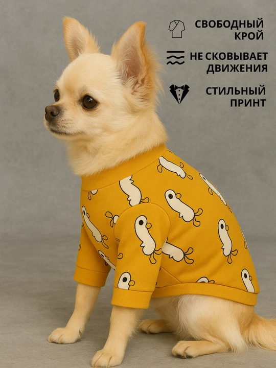 Толстовка, одежда, теплая, для маленьких собак, для животных