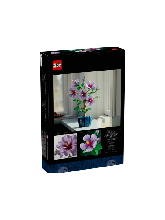 Конструктор LEGO Botanicals «Гибискус» 10372, 660 деталей