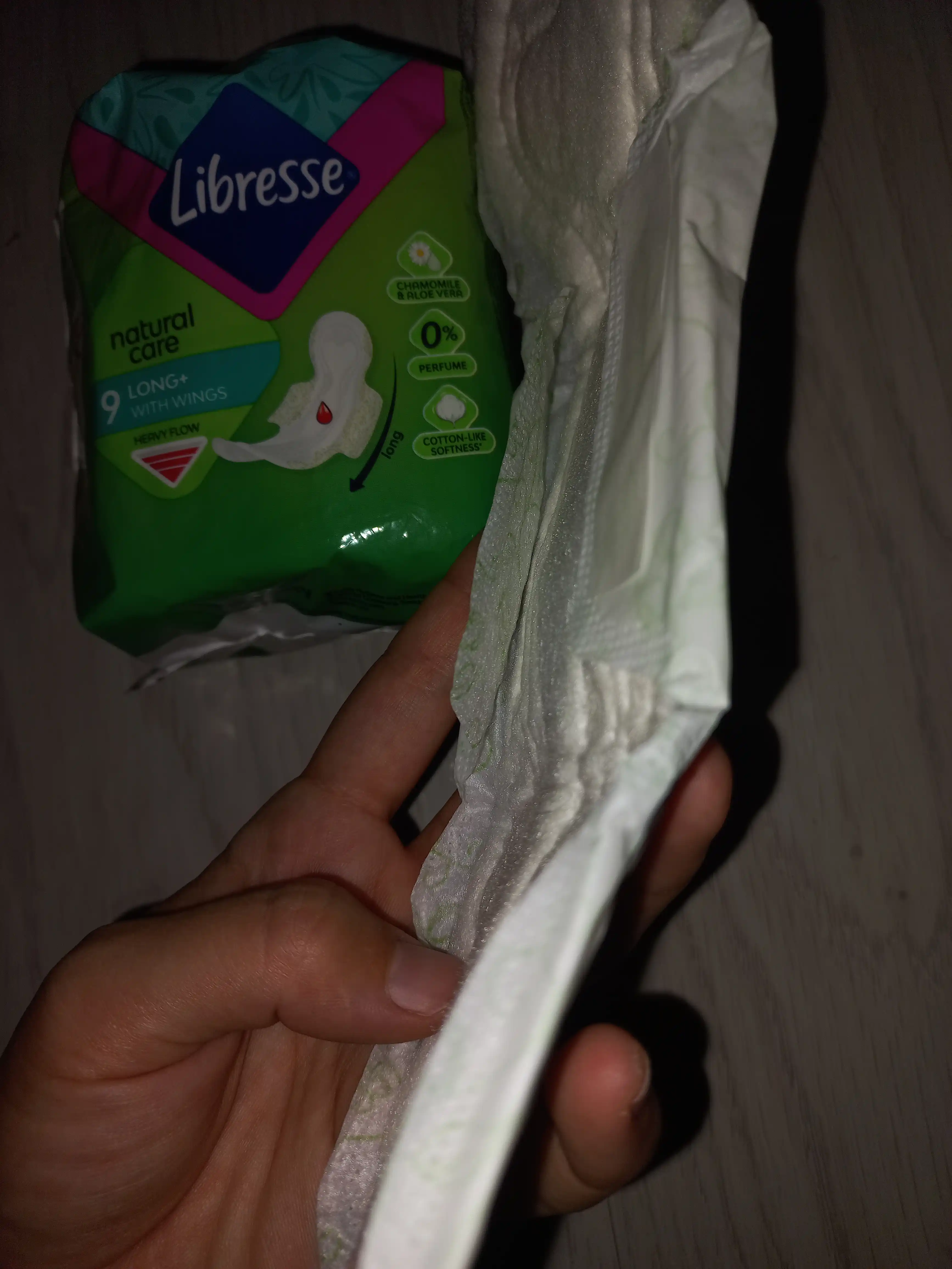 Prokladkalar Libresse Natural Care Ultra Super 9 dona, 5 tomchi