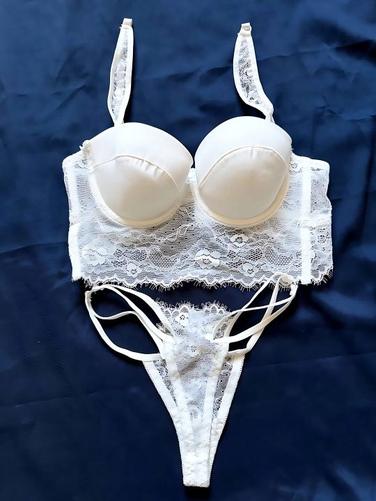 Nafosatli ayollar va qizlarga ajoyib ichki kiyim to‘plami, o‘lchami: M, L, XL
