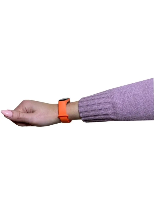 Xiaomi Mi Band 5, 6, 7 uchun silikon tasma