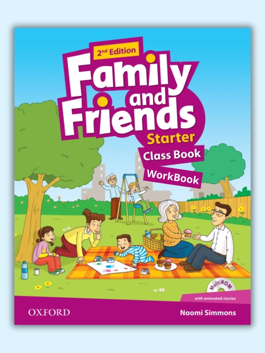 Family and Friends 0 1 2 Class Book + Workbook/ Family and Friends 2 Class Book + Workbook - 