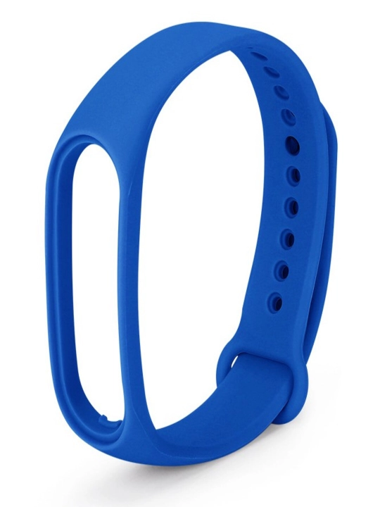 Xiaomi Mi Band 5, 6, 7 uchun silikon tasma