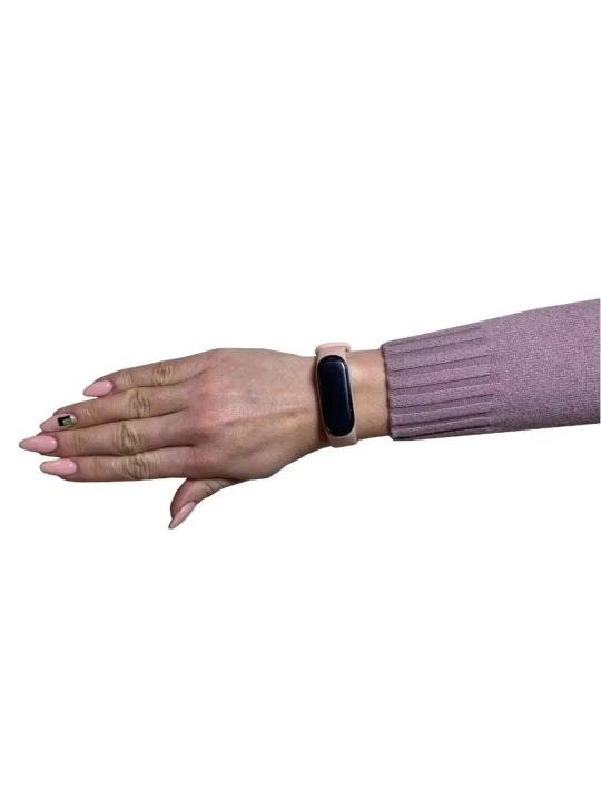 Xiaomi Mi Band 5, 6, 7 uchun silikon tasma