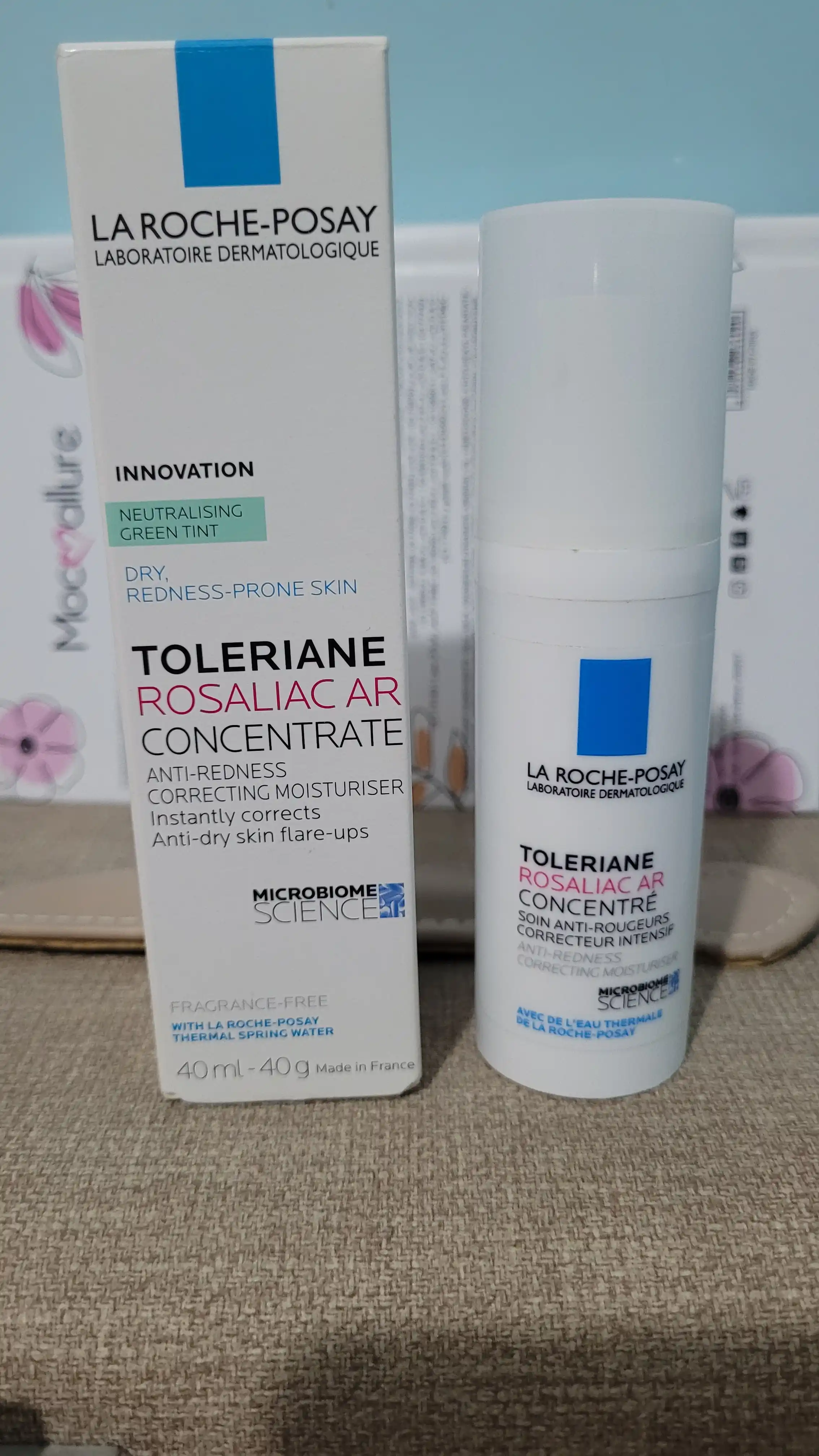 Intensiv tuzatuvchi yuzni parvarish qilish LA ROCHE-POSAY TOLERIANE ROSALIAC AR, qizarishga qarshi, 40ml