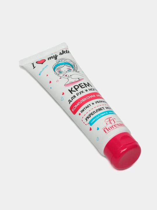 Крем для рук и ногтей Floresan Cosmetic I Love my skin, комплексная защита, 100 мл