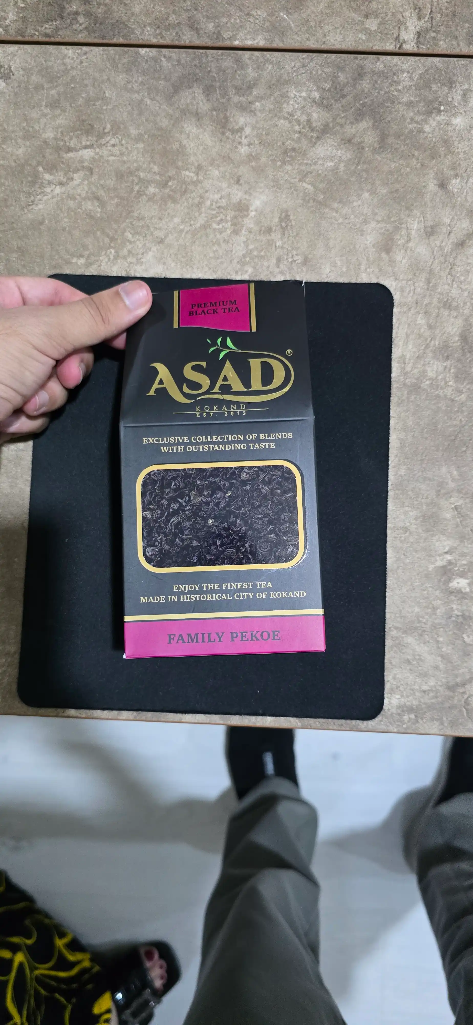 Черный чай Asad, 100 г, рассыпчатый