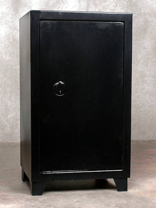 Uy va ofis uchun metall  seyf, kaliti bilan, 40x30x25 sm