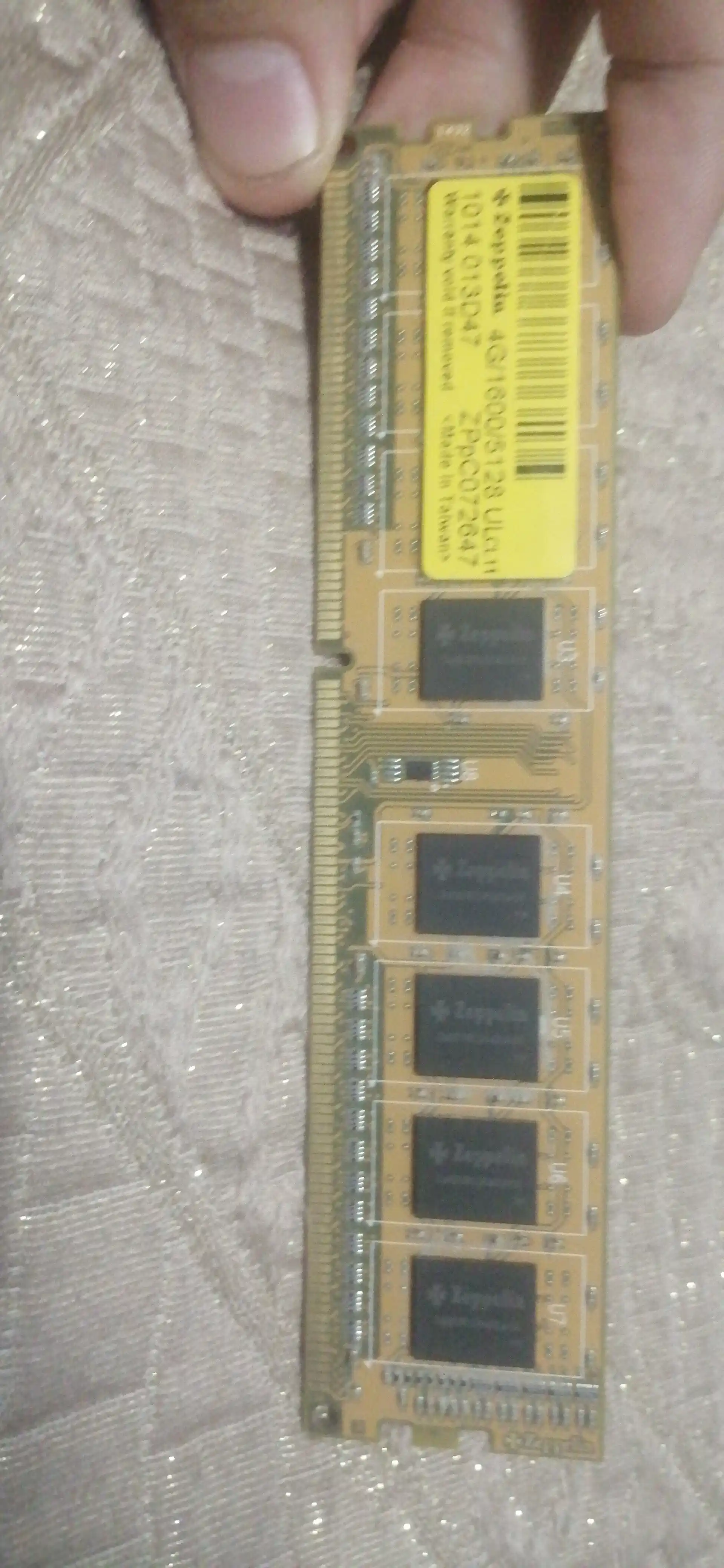 Оперативная память Kingston DDR3 1600 MHz, 8 ГБ, черный цвет