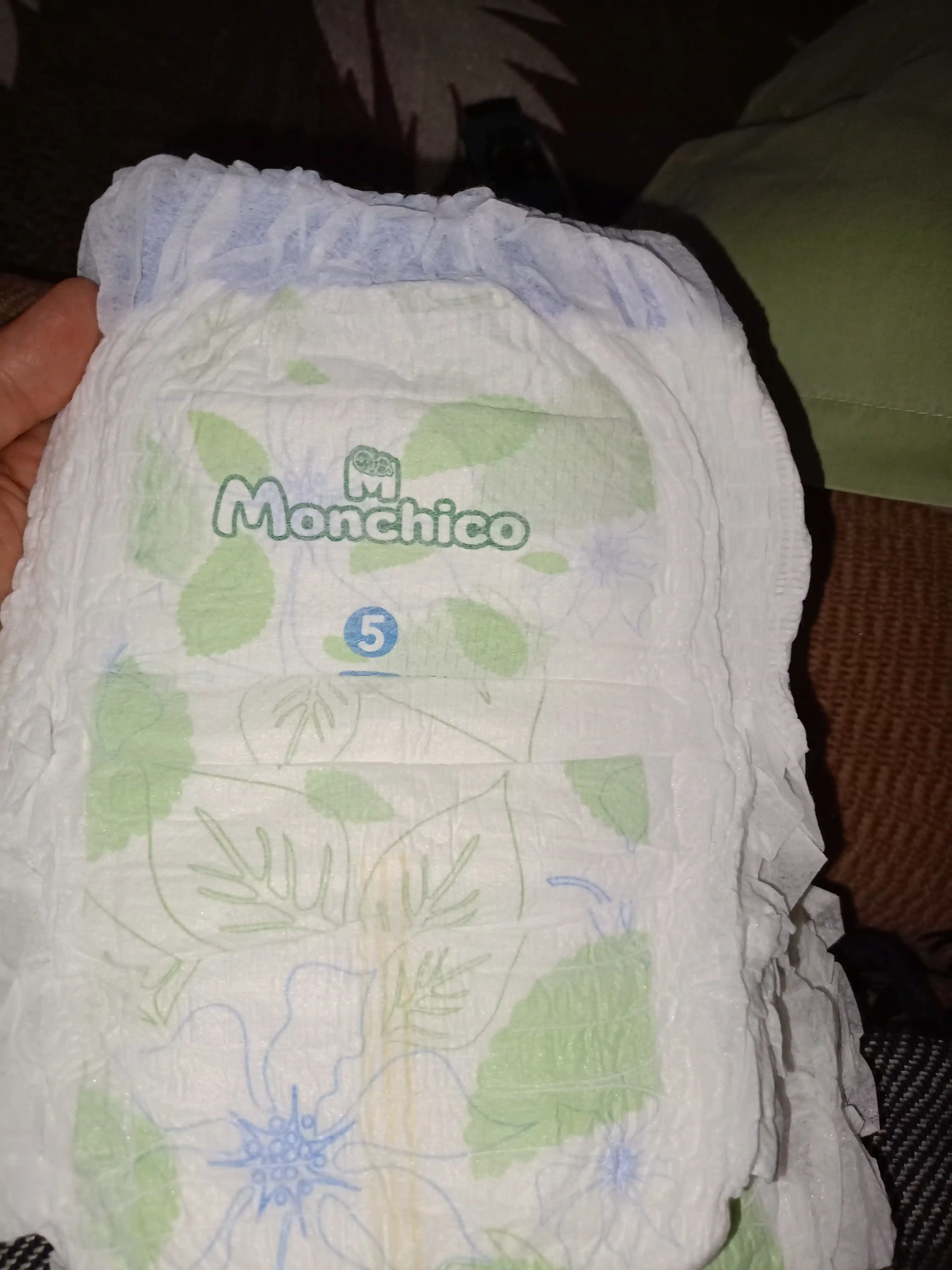 Детский подгузники-трусики Monchico, размер №5 XL, для 12-18 кг, 40 шт