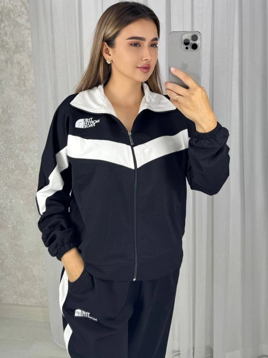 Ayollar uchun sport kostyumi, yozgi kiym, dvoyka, ikki qismli kiym, ayollar sport kiyimi