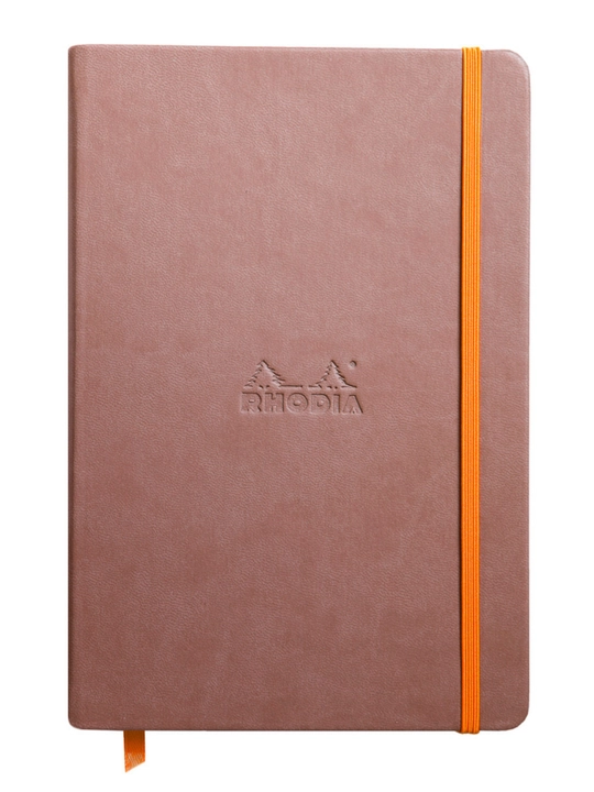 Bloknot, qattiq muqovali "RHODIA Webnotebook" yozuv daftari, A5, chiziqli reja, 90 g