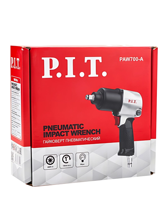 Пневматический гайковерт IMPACT P.I.T. PAW700-A