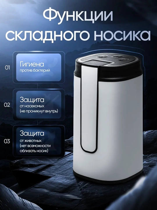 Электрическая помпа-диспенсер для воды, Универсальная для 5/10/18.9 л бутылей