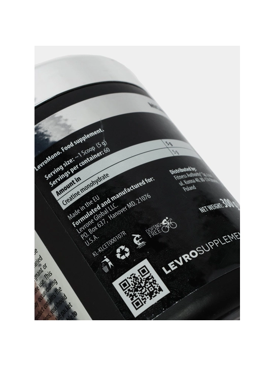 Креатин Kevin Levrone monohydrate, для выносливости и мышц