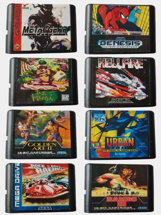Картридж для игровой приставки Sega 16 bit