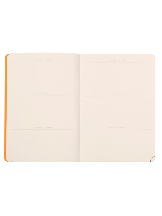 Планер дневник "RHODIA Perpetual - Undated planner", А5